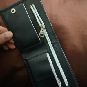 short Leather Wallet Money bag